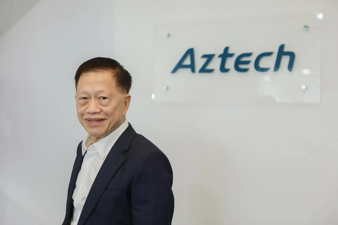 Michael Mun, executive chairman and CEO of Aztech Global. The Company says it has commenced the commercial production of five of these new orders year to date, with another five slated to start in Q4.
