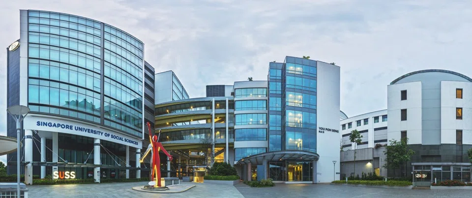 SUSS facilities are now spread across multiple rented premises, including space from the Singapore Institute of Management campus in Clementi Road (above). 