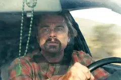 Leonardo DiCaprio stars as fugitive Bob Ferguson in the film "One Battle After Another".