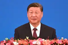 Chinese President Xi Jinping says developing nations should “be at the forefront of promoting the building of a community with a shared future for mankind”.