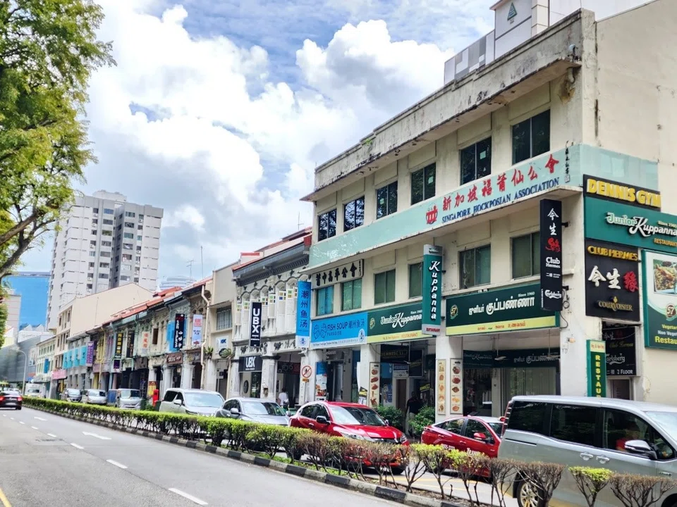 The three-storey freehold shophouse sits on a 1,440.2 square foot plot of land. 