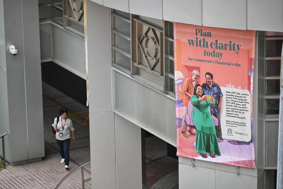 The more guaranteed and reliable income flows like payouts from CPF Life, retirement income insurance and fixed income can be used to meet your needs.