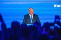 New Zealand's National Party leader Christopher Luxon is credited with boosting National’s popularity ahead of the Oct 14 general election following a crushing loss three years earlier.