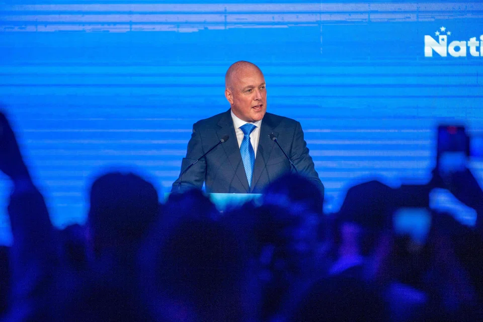 New Zealand's National Party leader Christopher Luxon is credited with boosting National’s popularity ahead of the Oct 14 general election following a crushing loss three years earlier.