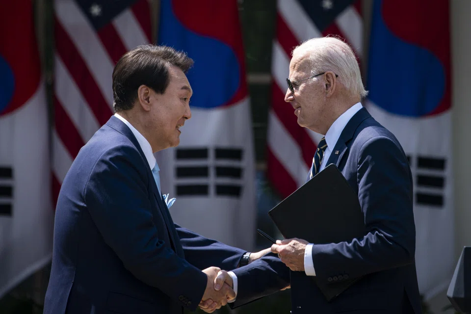 When South Korean President Yoon Suk-yeol met with US President Joe Biden in Washington in April, they agreed that the US would station a nuclear-armed submarine near the Korean Peninsula and deepen consultations with South Korea on nuclear and strategic planning.