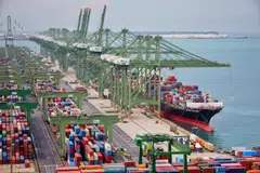Global port congestion has reached an 18-month high, with 60 per cent of ships waiting at anchor located in Asia, maritime data firm Linerlytica said this month. 