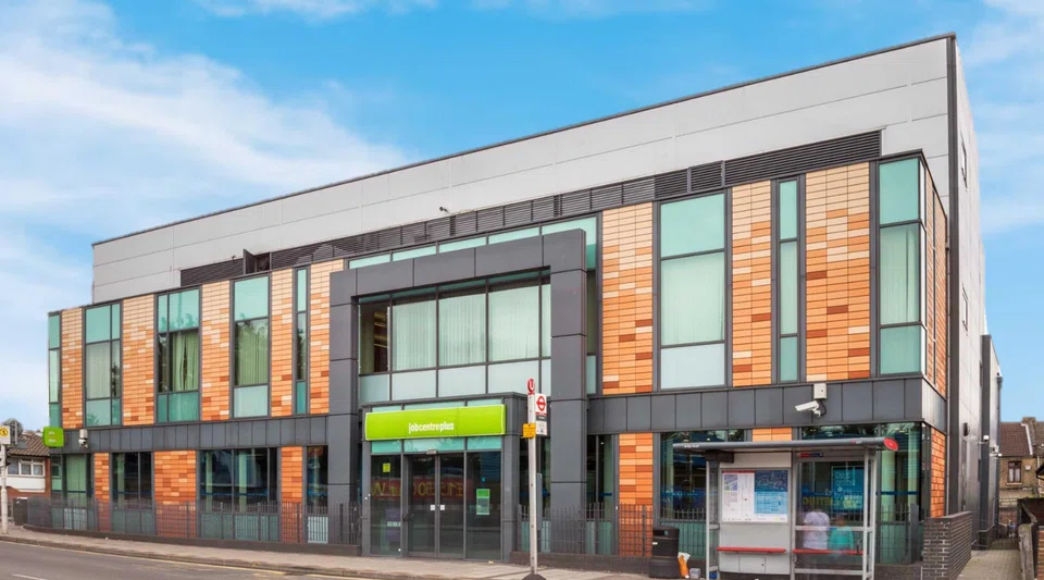 One of the properties in the Reit's portfolio, located along High Road, IIford, is used as a base for a UK government-funded employment agency.