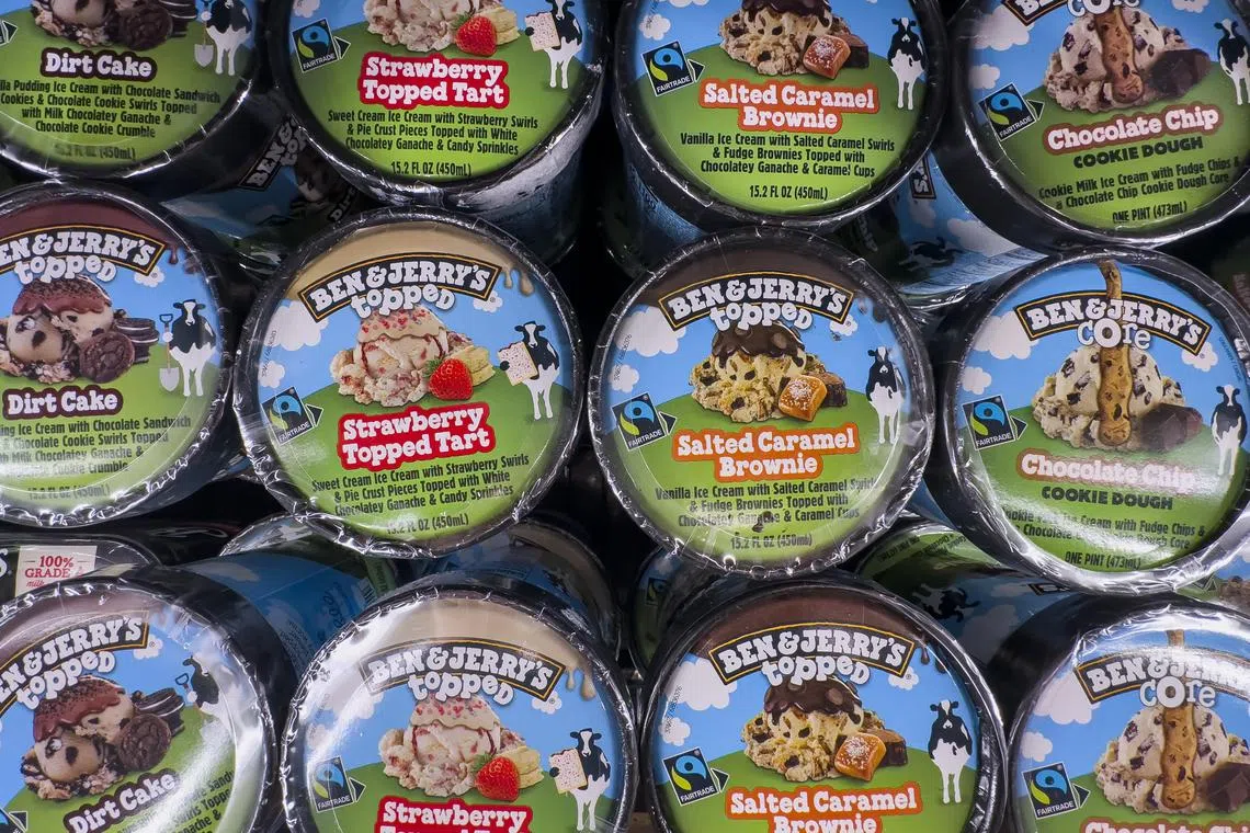 The US is the biggest market for Unilever’s ice cream brands, which also include Breyers and Magnum.