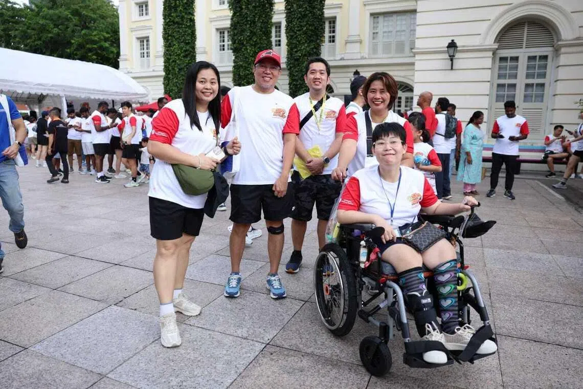 SPD’s Ability Walk; the charity hopes that this year's Budget will have sustained support for social service agencies’ capabilities, which include cybersecurity and digital transformation.