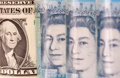 The pound has risen over 1 per cent to as much as US$1.1646, its highest level this month, and was last at US$1.622.