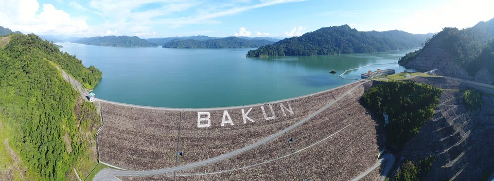The Bakun Dam is the largest source of hydroelectric power in Sarawak.