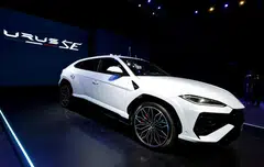 Lamborghini hits record sales in India, led by the Urus SUV, which made up half of its sales.