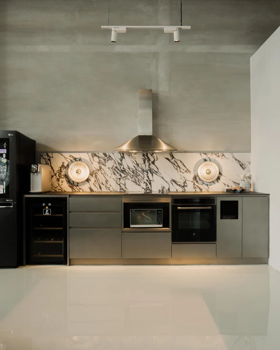 Cream Pie's staff make most of their lunches in-house in the fully equipped kitchen.