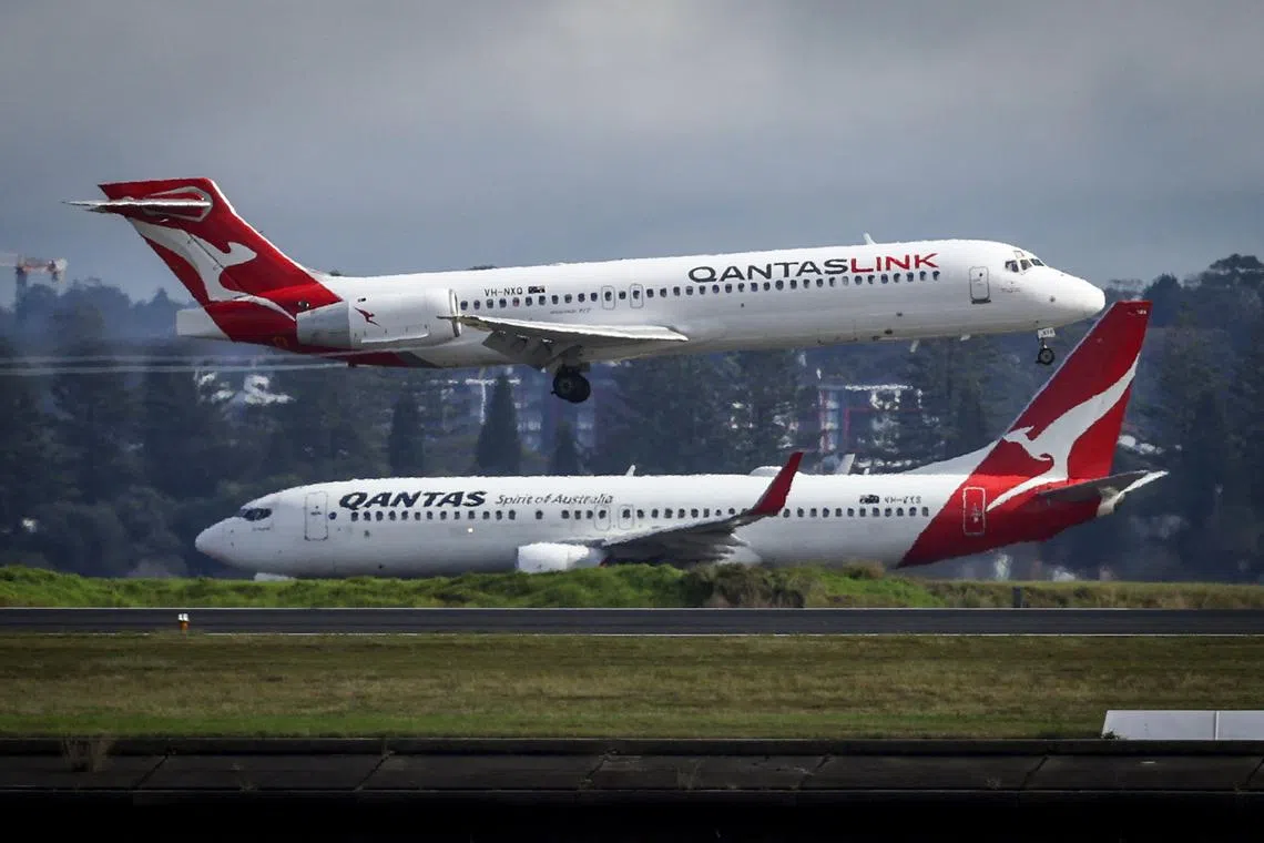 Qantas' underlying profit before tax came in at A$2.39 billion (S$2 billion) for the year ended June 30, beating the Visible Alpha consensus estimate of A$2.38 billion and above the prior year’s A$2.08 billion.