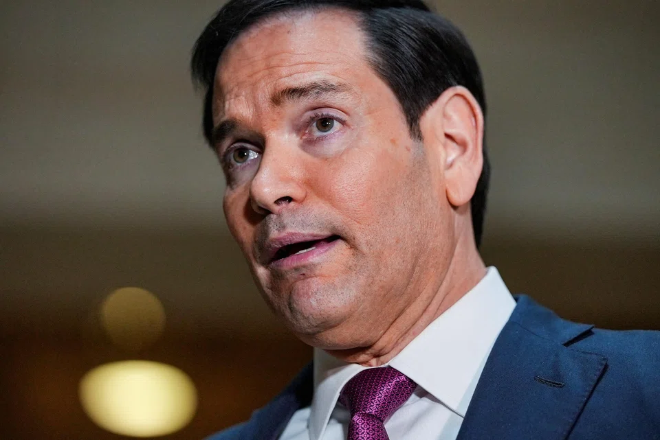 US Secretary of State Marco Rubio speaks to the media on Capitol Hill in Washington, D.C., March 2, 2026.
