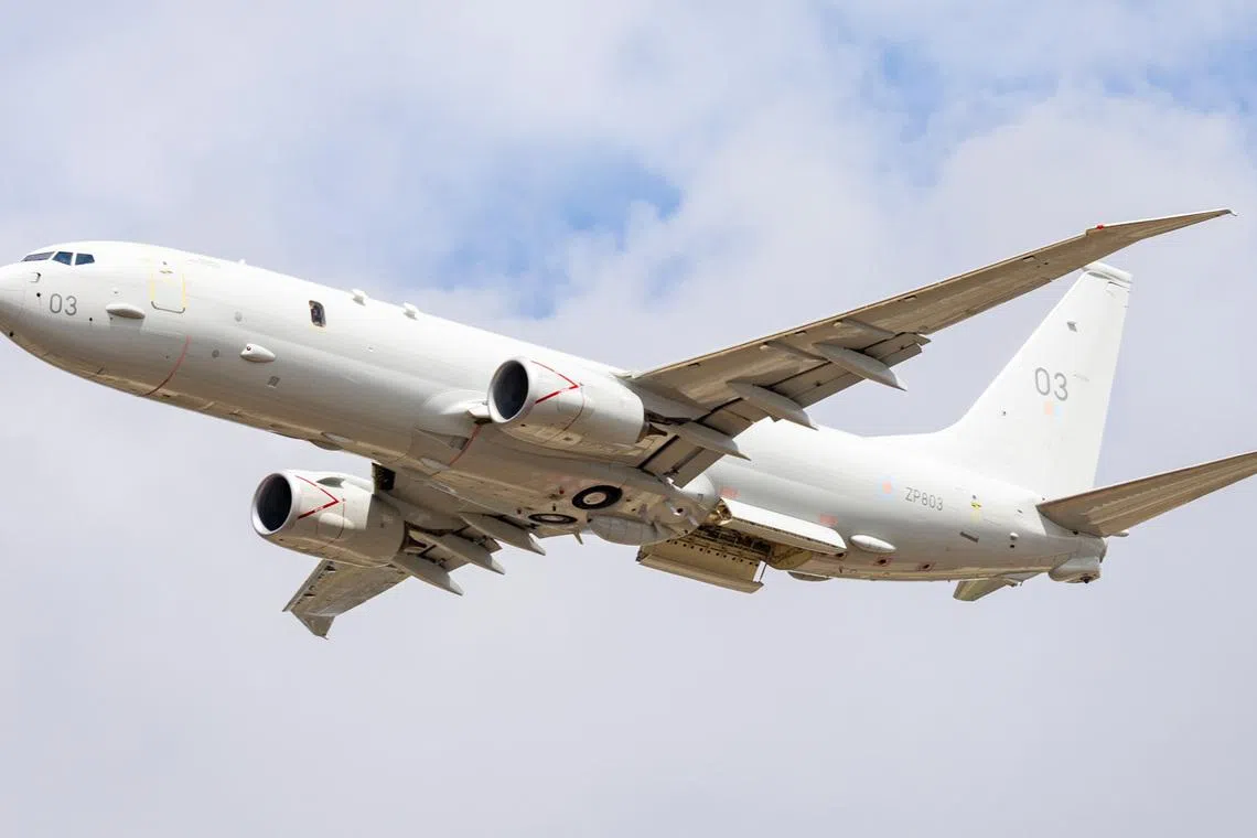 Boeing’s P-8A Poseidon will be on static display next month at the Singapore Airshow.