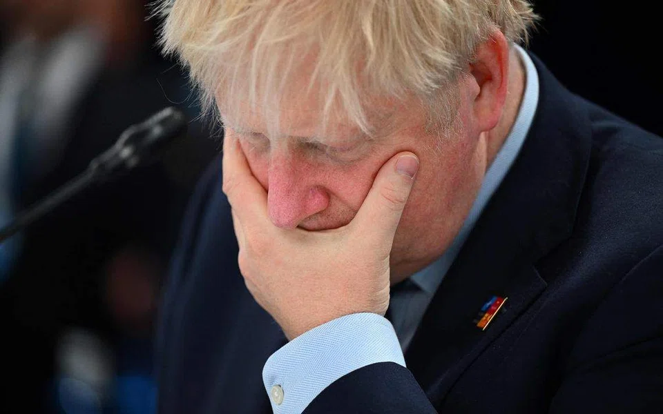 Johnson had been hanging onto power despite the resignation of a string of his top ministers. 