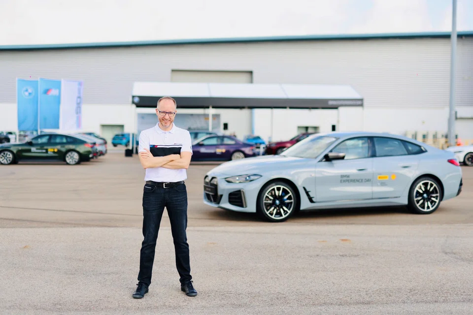 BMW Asia's managing director Lars Nielsen at BMW Experience Days 2022. He says the carmarker's high-performance arm M is evolving to stay relevant. 