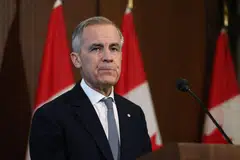 “We don’t need chaos, we need calm. We don’t need anger, we need an adult,” says Mark Carney in the campaign’s closing days.