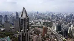 Shanghai (above) was locked down for 2 months until the end of May, while the capital Beijing shut entertainment and other venues in some districts to contain outbreaks. 