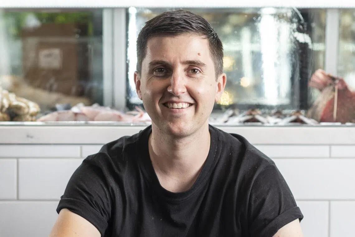 Josh Niland, the Australian chef behind the seafood-centric FYSH at The Singapore Edition hotel.