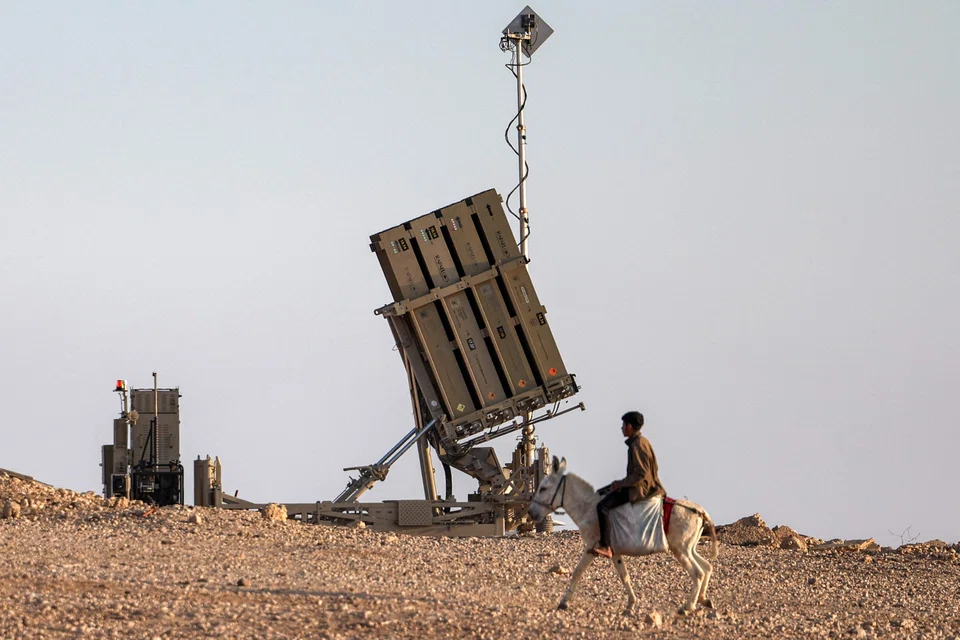 A battery powering Israel's Iron Dome missile defence system. Iran's weekend attack on Israel raises the likelihood of all-out war in the Middle East.