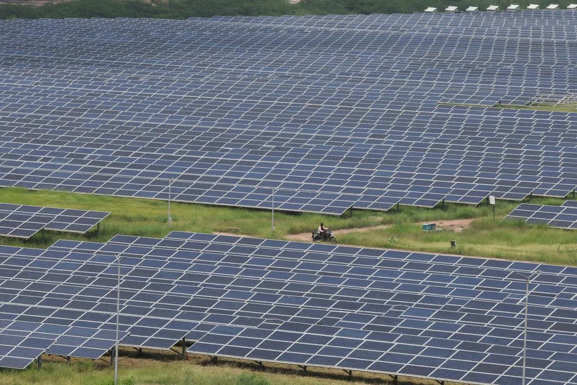 India has slashed the goods and services tax on solar photovoltaic modules and wind turbine generators to 5%.