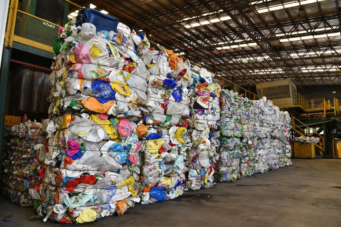 In 2021, just 6 per cent of plastic waste in Singapore was recycled.