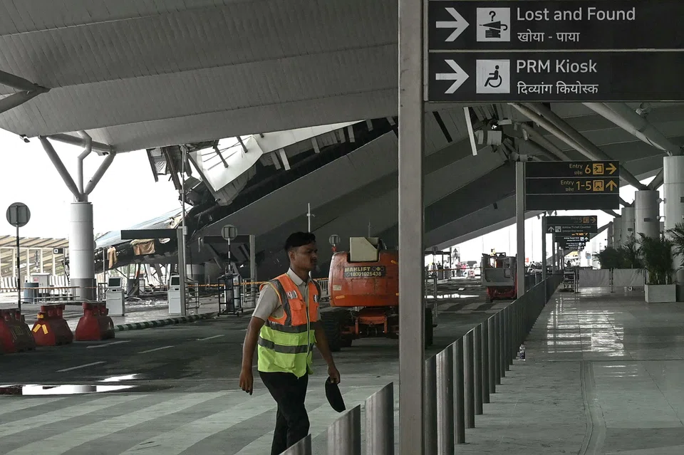 The roof of a terminal building at New Delhi's international airport partially collapsed in heavy rains early on June 28, 2024, killing one person and injuring eight, rescuers said, months after a refurbishment project inaugurated by Prime Minister Narendra Modi. 