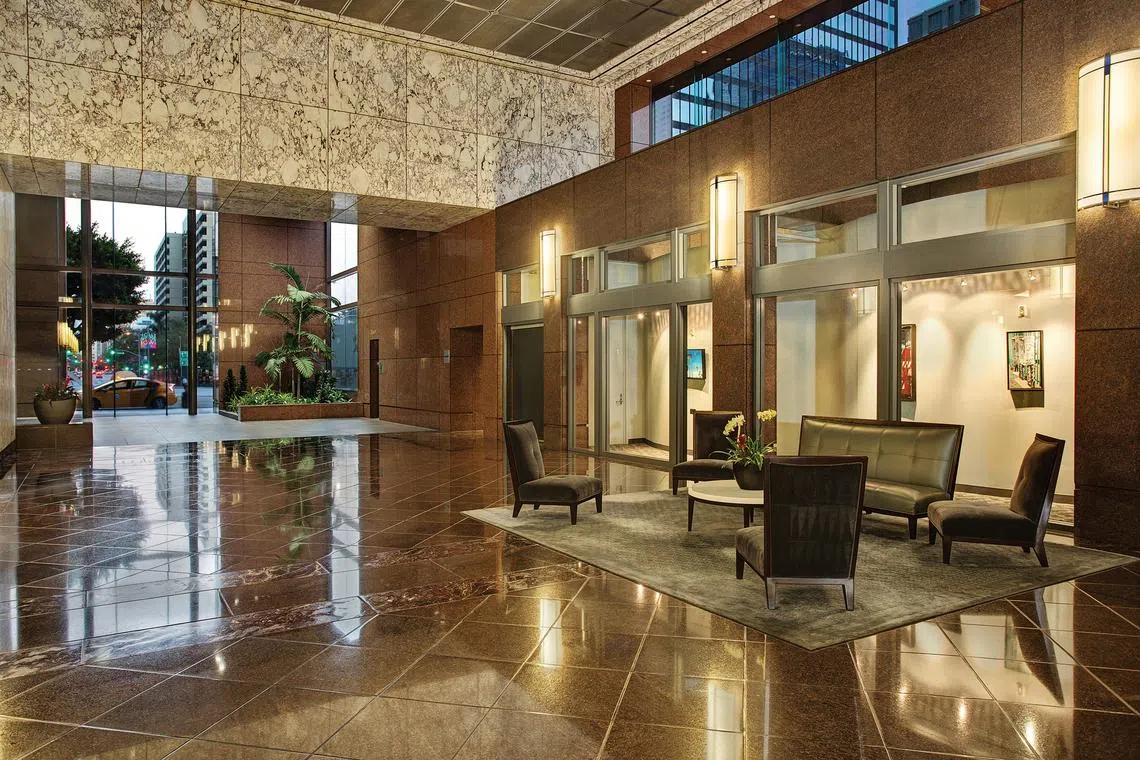 Net proceeds from the divestment of the office property (above) will be used to make an early repayment of loans.