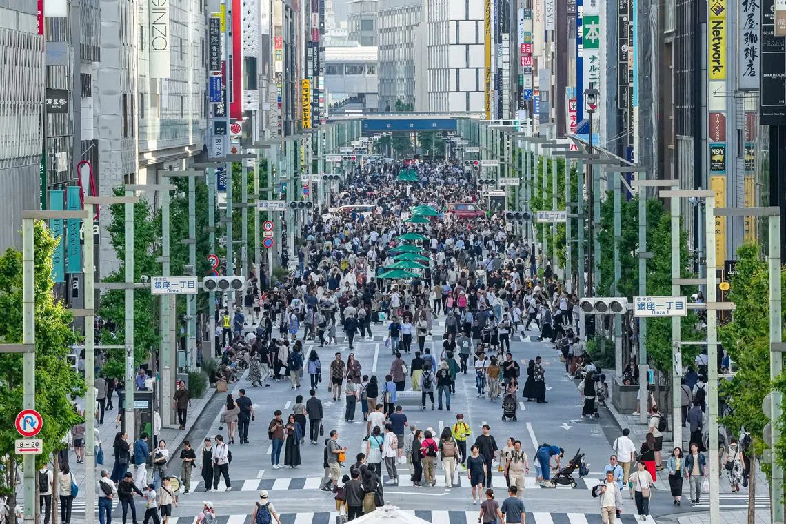 The government cut its growth forecast for this fiscal year ending in March 2025 to 0.9 per cent due to weak consumer spending.