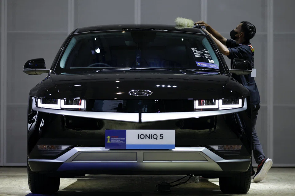 Hyundai Motor’s IONIQ 5, a model eligible for the tax cut, sees sales jump three-fold to more than 600 units in April.