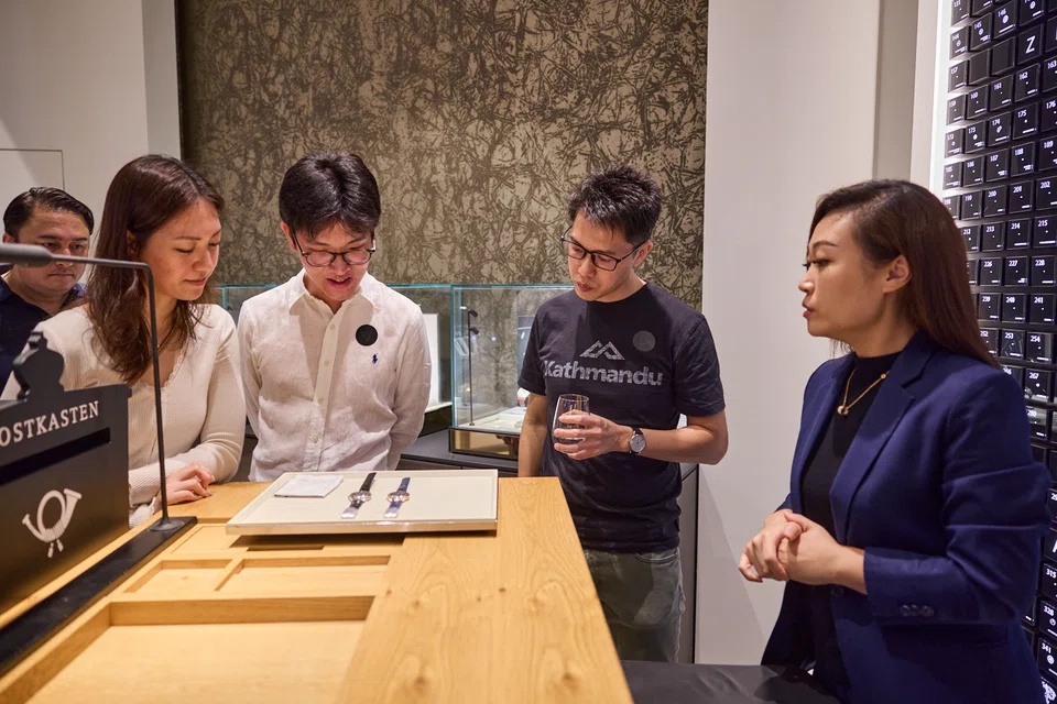 BT readers were invited to explore various Lange timepieces in the boutique including four recent limited edition Lange 1 watches. 