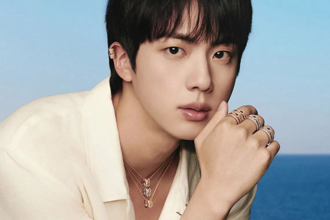 Fred's Force 10 Rise collection as seen on global ambassador, BTS’ Jin.                    