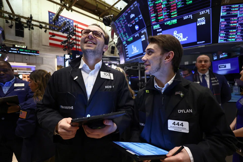 The Dow Jones Industrial Average fell 46.44 points, or 0.14 per cent, at the open to 34,039.60. 