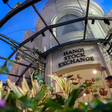 Vietnam’s benchmark index gained 41% in 2025, its strongest rise in eight years, as the export-reliant nation expanded 8%.