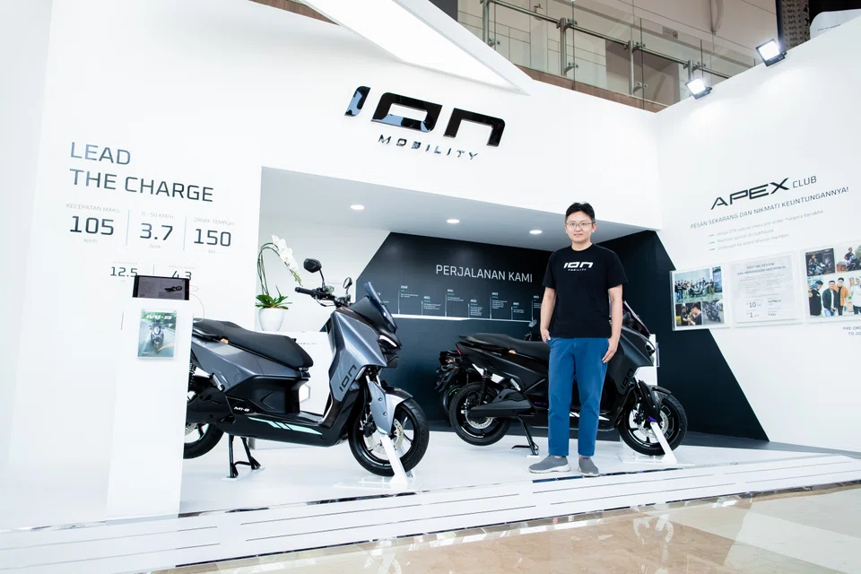 Ion Mobility's CEO James Chan said the aim is to grow his company into South-east Asia's leading electric mobility solutions provider, with Indonesia a key market in the region.