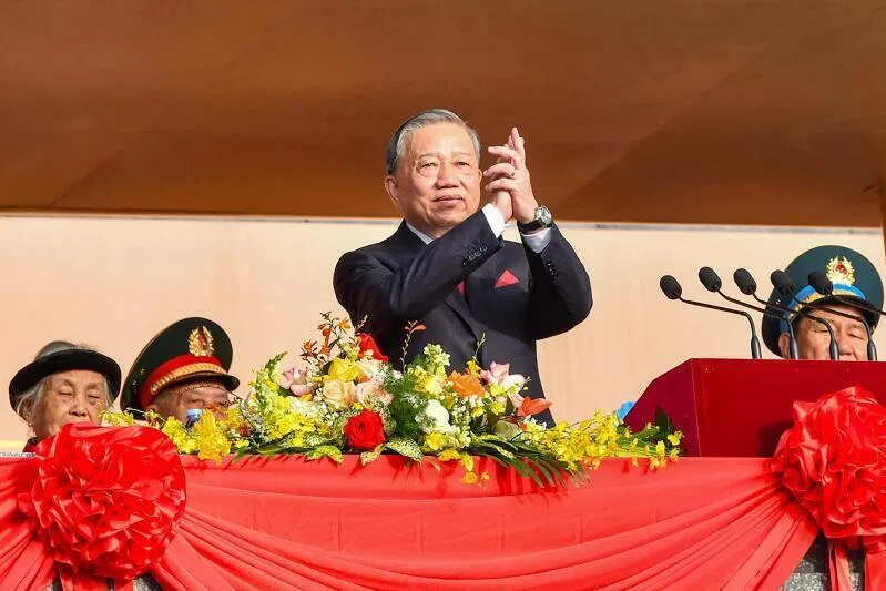 Vietnam’s Communist Party chief To Lam (top) will meet North Korea’s leader Kim Jong Un.