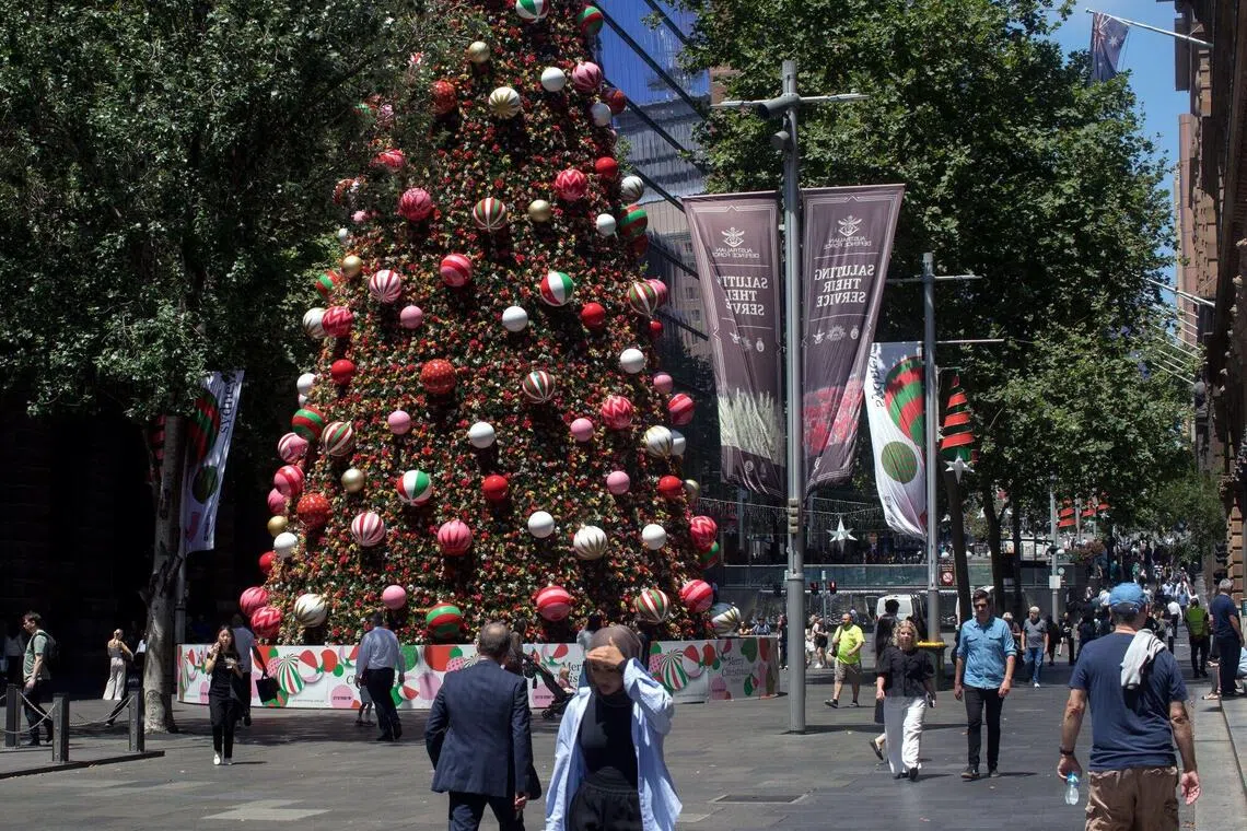 A Westpac-Melbourne Institute survey showed its main index of consumer sentiment fell 9 per cent to 94.5 in December, after surging 12.8 pre cent the month before. 