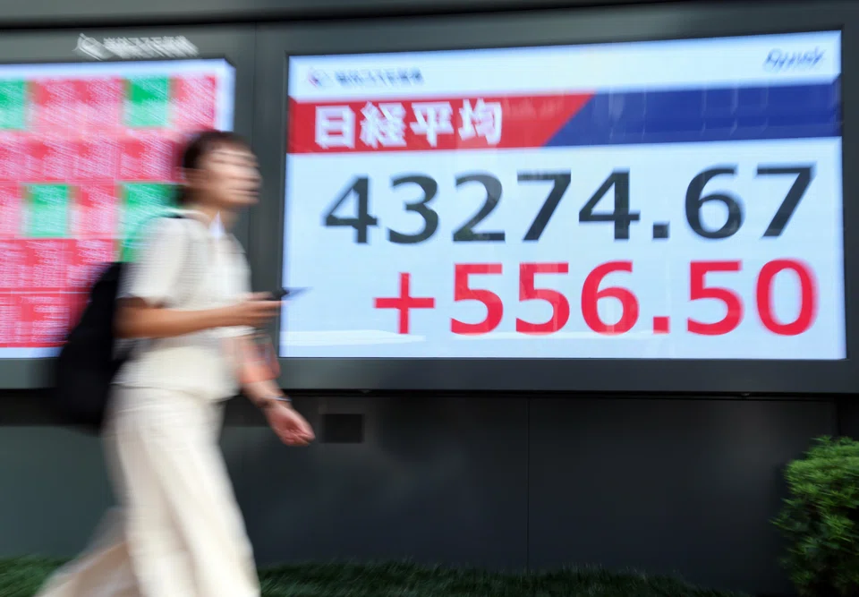 The Nikkei rose 0.77 per cent to 43,714.31 and the broader Topix rose 0.43 per cent to 3,120.96.