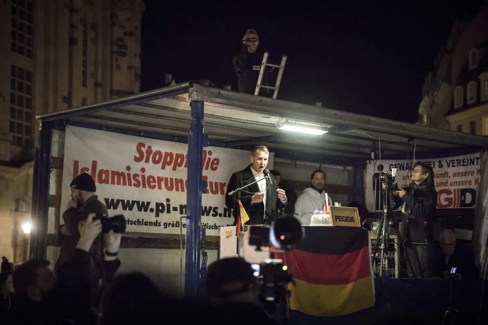 A rally of the far-right party Alternative for Germany. Rather than mere electoral contenders or shapers of public opinion, Europe’s far-right parties now appear as plausible and normal forces of government.