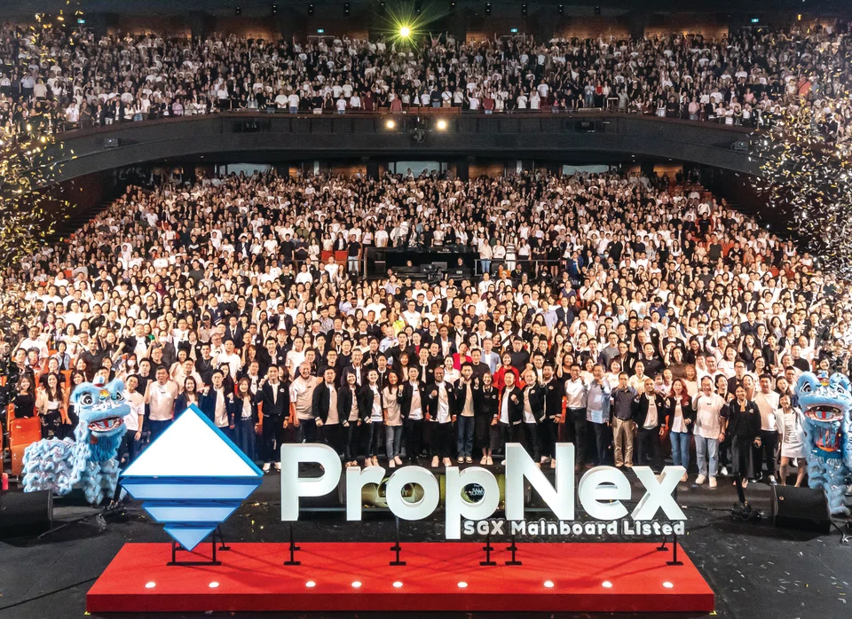 PropNex's H2 revenue rises 18.3% on the year to S$517.5 million, from S$437.4 million.