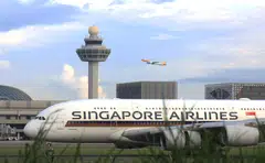 The Airbus A380 will replace a Boeing 777-300ER on flights between Singapore and Melbourne.