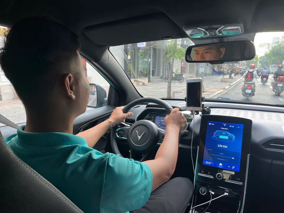 Green SM Taxi is Vietnam's first electric-only taxi company, with its fleet consisting entirely of VinFast electric vehicles.