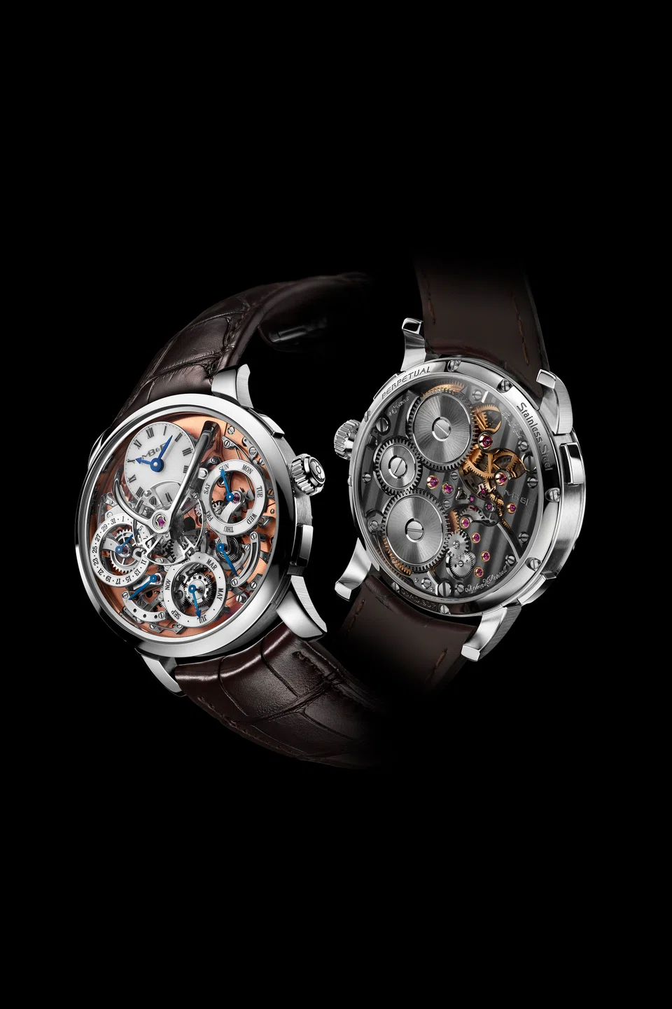 The MB&amp;F Legacy Machine turns the conventional perpetual calendar system on its head and is now presented in steel.