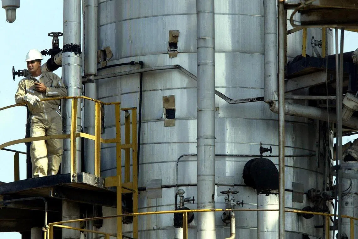 The nation currently produces about one million barrels a day, compared to nearly four million barrels in 1974. 