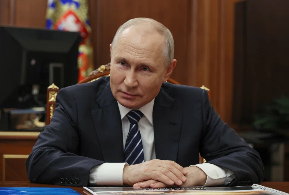 Russian President Vladimir Putin held out the possibility of resuming nuclear testing.