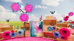 The 60 winged Barbies form part of a 60 m-long Barbie runway. It is the longest one of its kind in the country and has secured a place in the Singapore Book of Records.