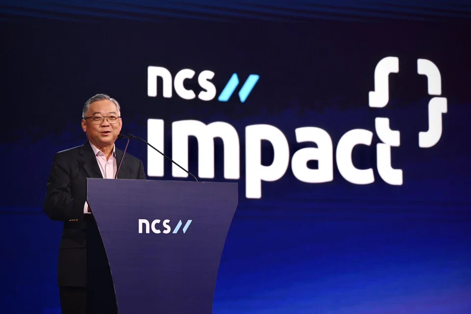 Minister for Trade and Industry Gan Kim Yong notes that NCS has now trained more than 10,000 of its employees globally to be “AI-enabled”.