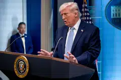 US President Donald Trump says the deadline is "one of the most important moments in... history".